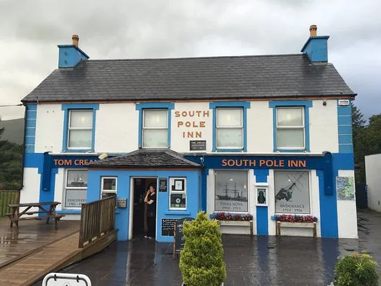 The bar at South Pole Inn